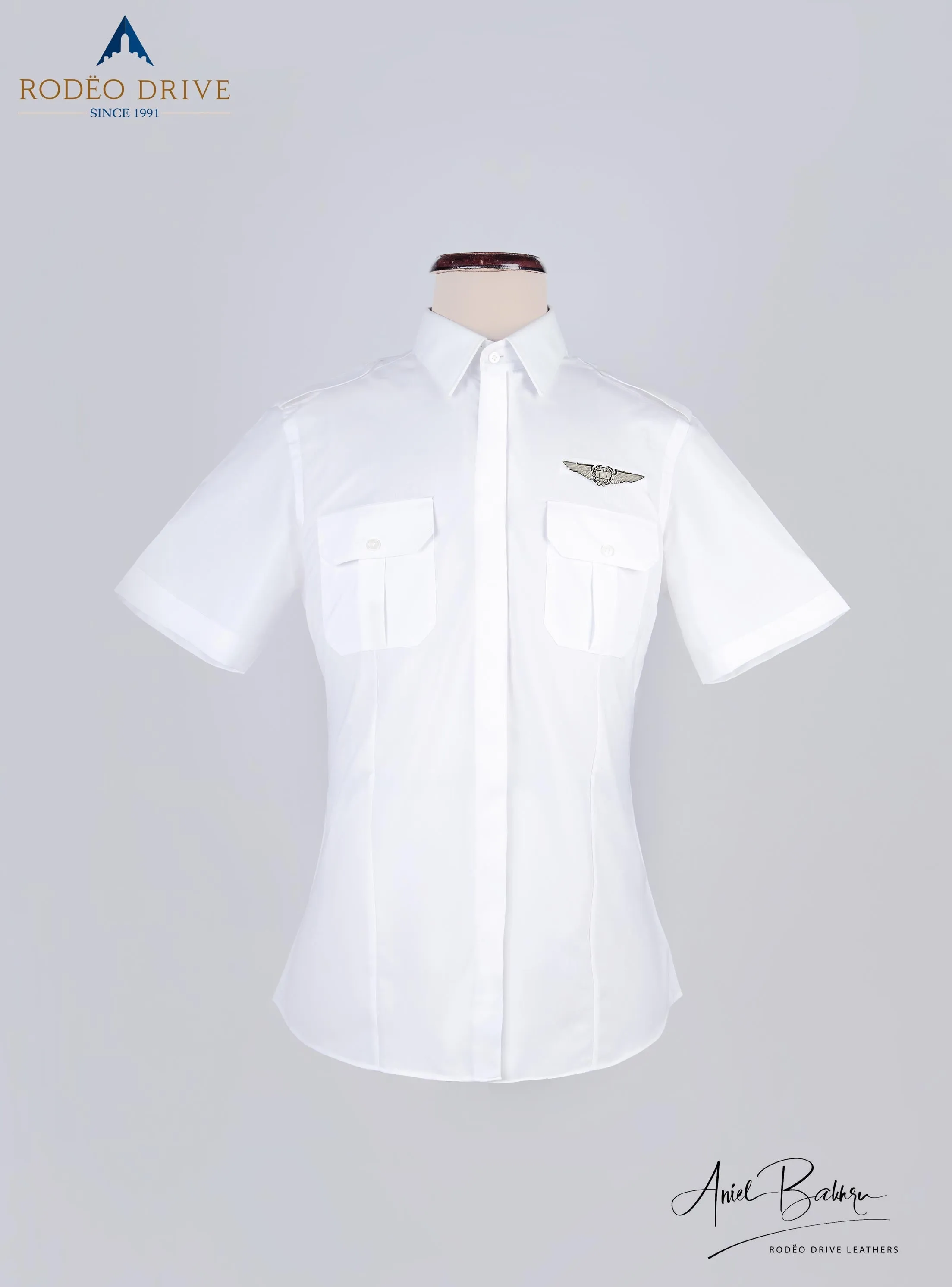 All Airlines Short Sleeve Custom Women's Pilot