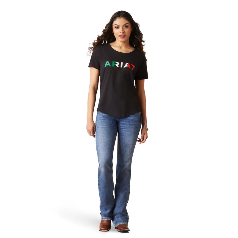 Ariat Women's Ariat Viva Mexico T-Shirt, Black