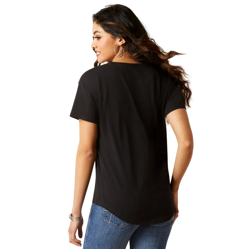 Ariat Women's Ariat Viva Mexico T-Shirt, Black