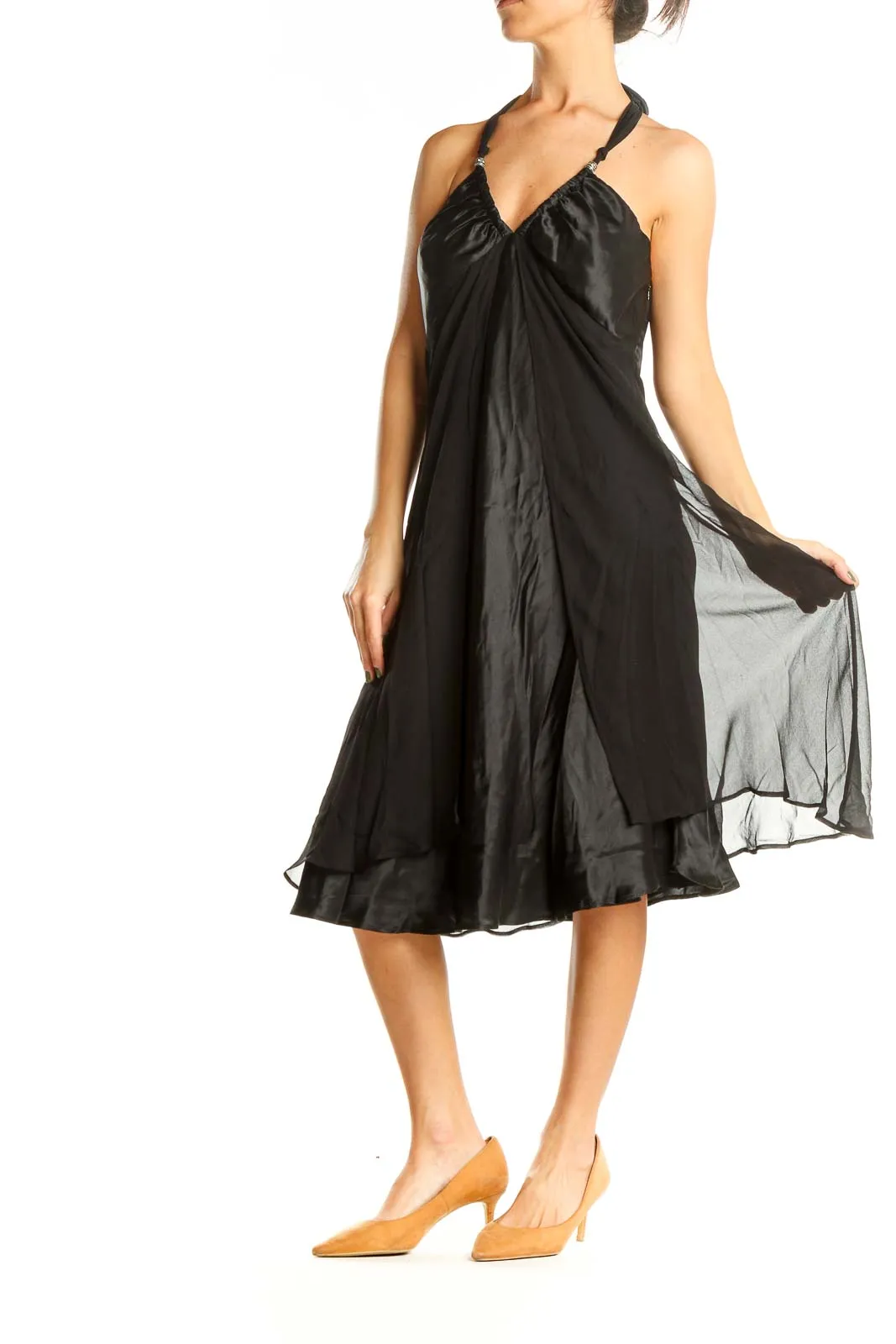 Black Retro Cocktail Dress