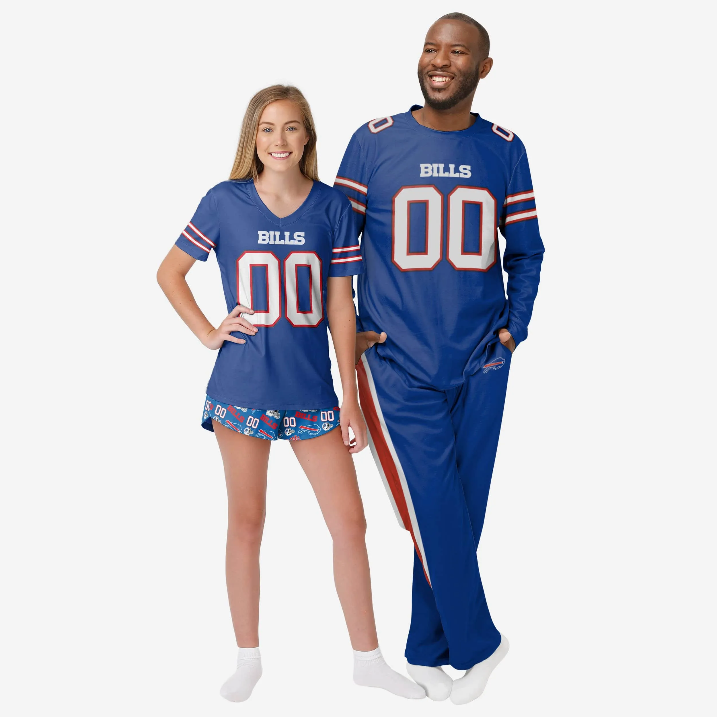 Buffalo Bills Womens Gameday Ready Pajama Set