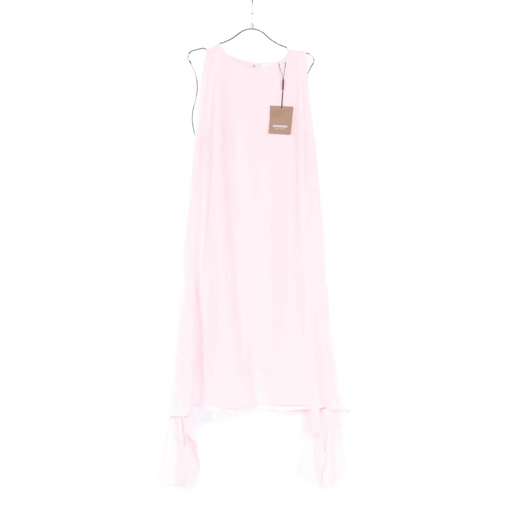 Burberry Satin Crepe Shift Dress