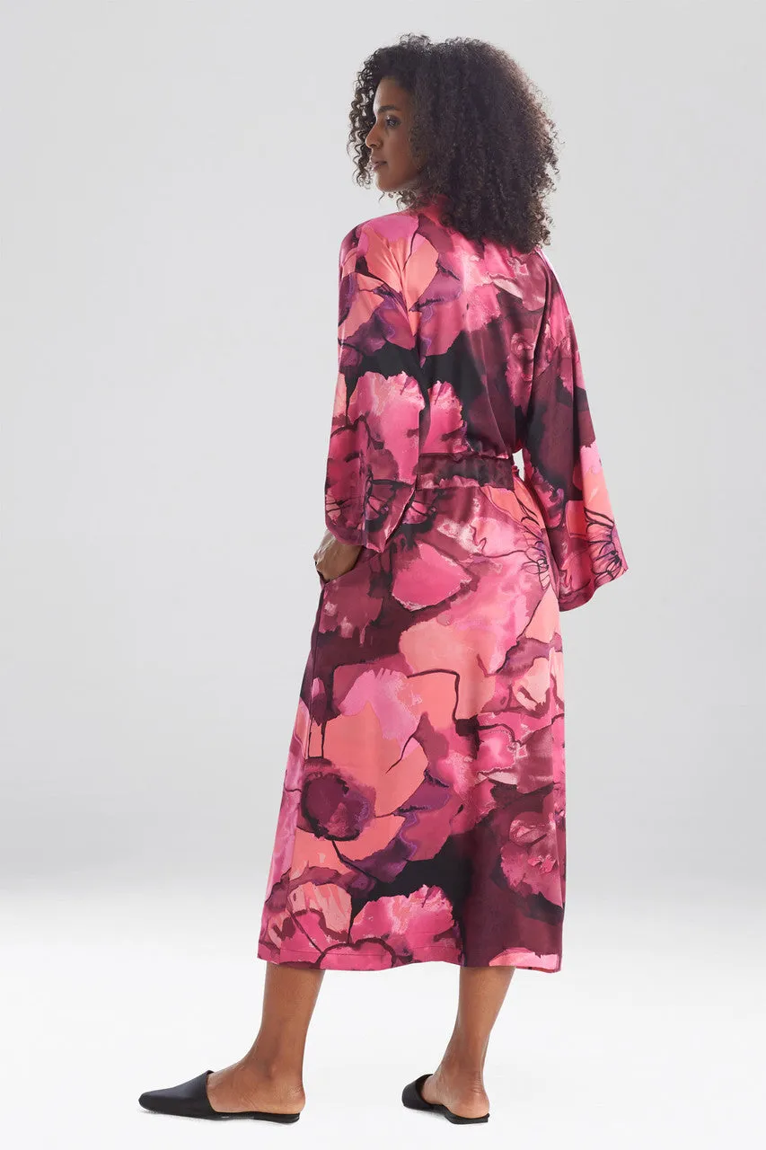 Canyon Lotus Satin Robe