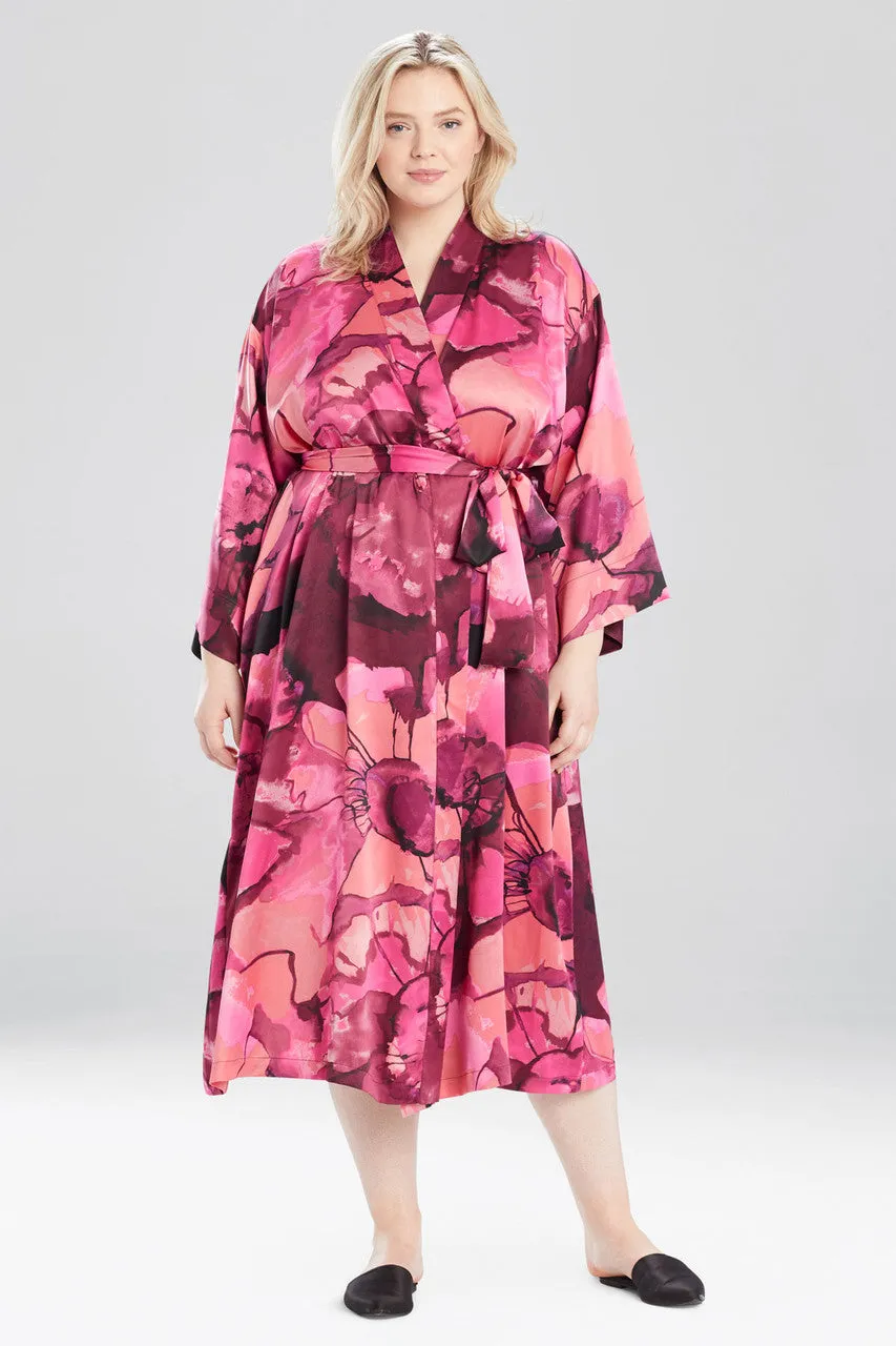 Canyon Lotus Satin Robe