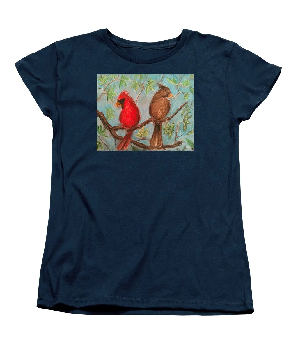 Cardinal Couple - Women's T-Shirt (Standard Fit)