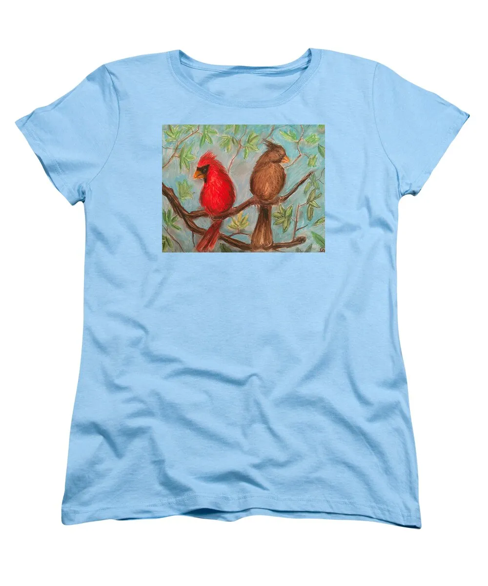 Cardinal Couple - Women's T-Shirt (Standard Fit)