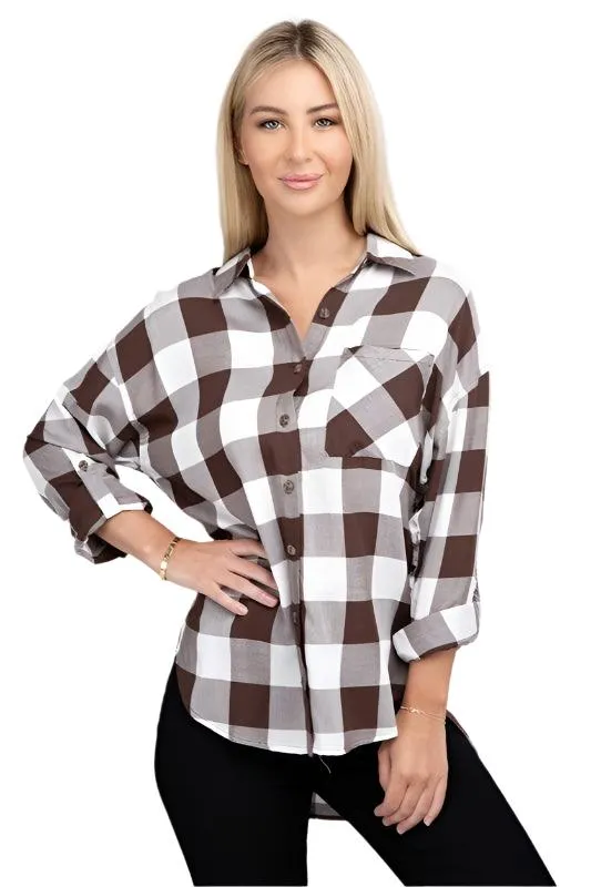 Classic Plaid Flannel Shirt