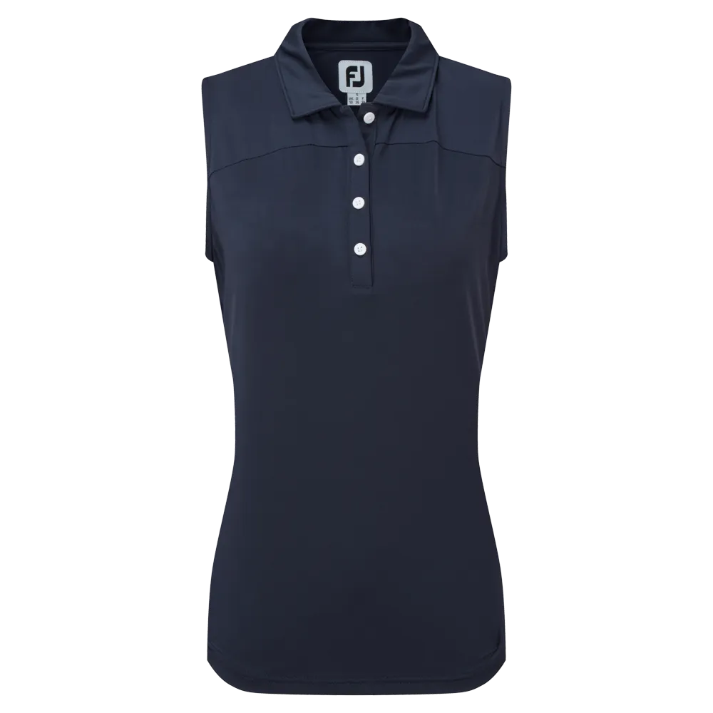 England Captains Womens FJ, Mesh Back Sleeveless Lisle