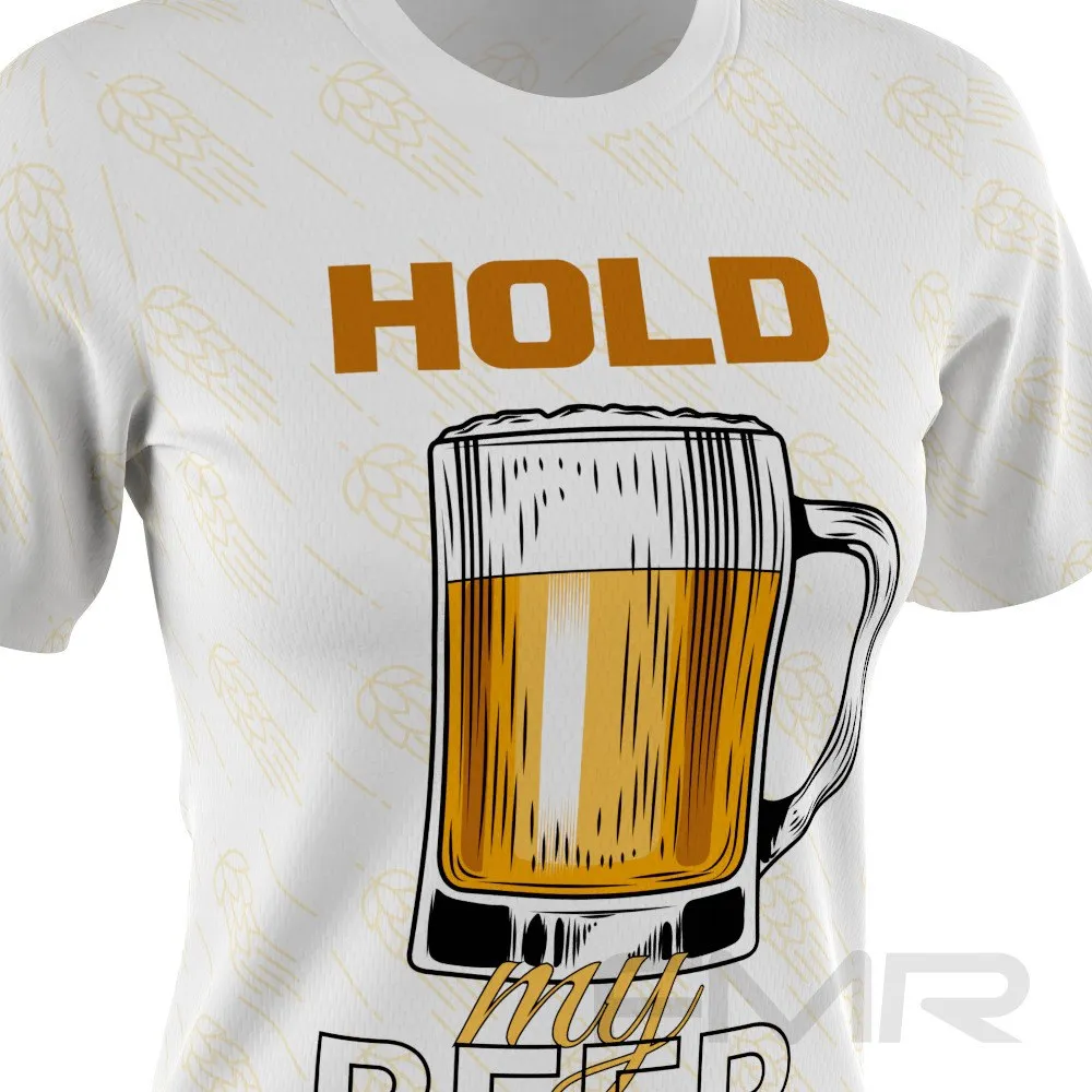 FMR Women's Beer  Short Sleeve Running Shirt