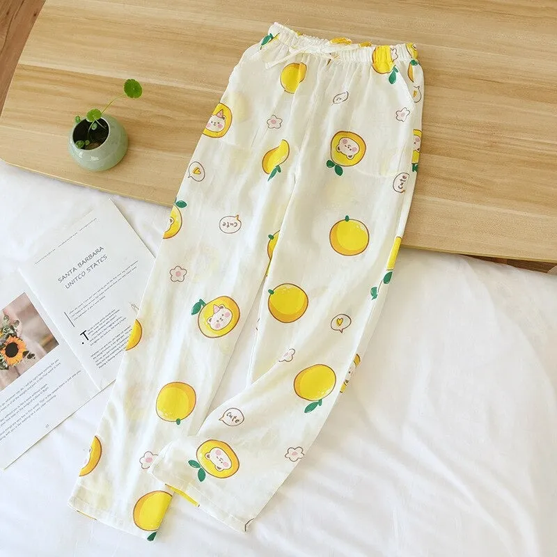 Japanese Style Cartoon Trousers