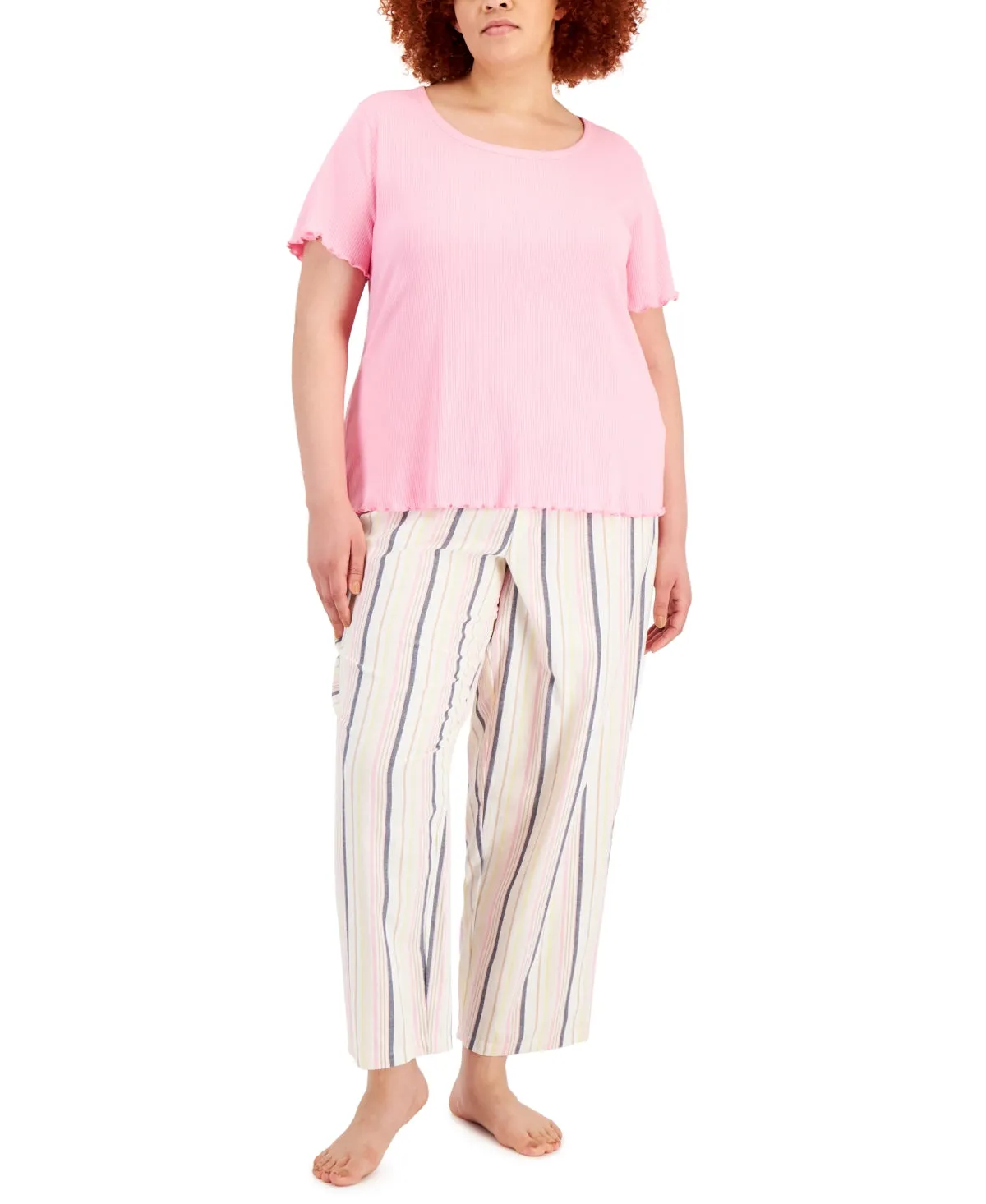 Jenni Plus Size Cotton Pajama Pants