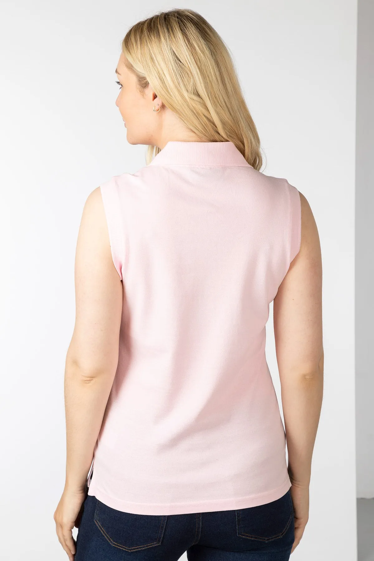 Ladies Charlie Sleeveless Polo Shirt