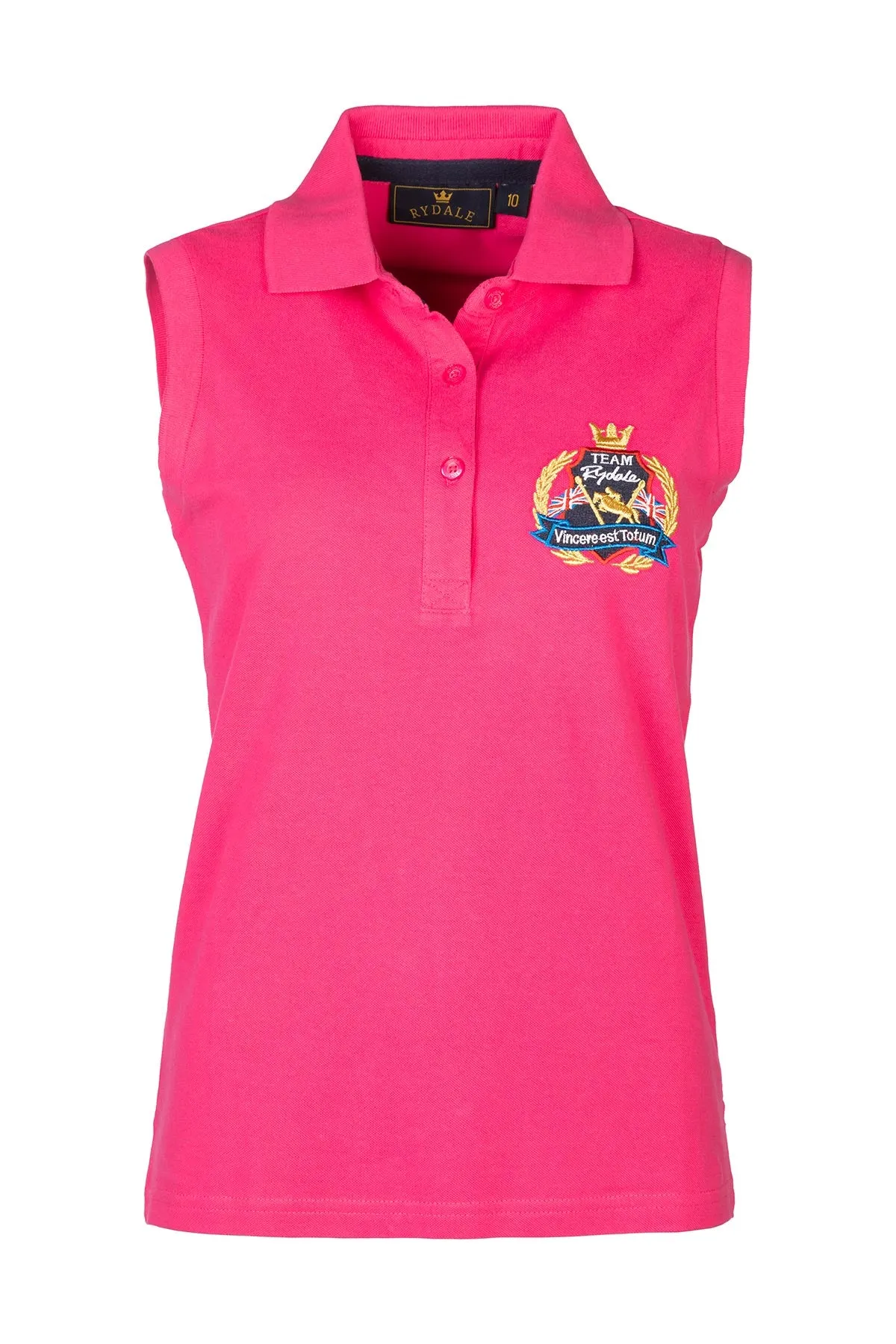 Ladies Charlie Sleeveless Polo Shirt