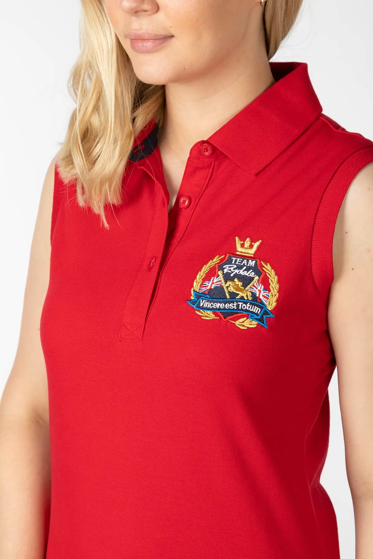 Ladies Charlie Sleeveless Polo Shirt