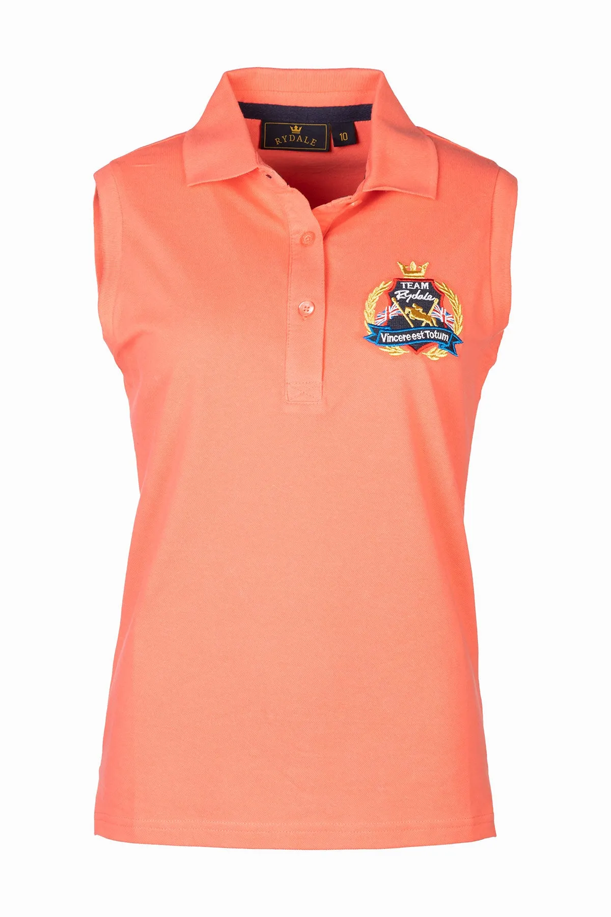 Ladies Charlie Sleeveless Polo Shirt