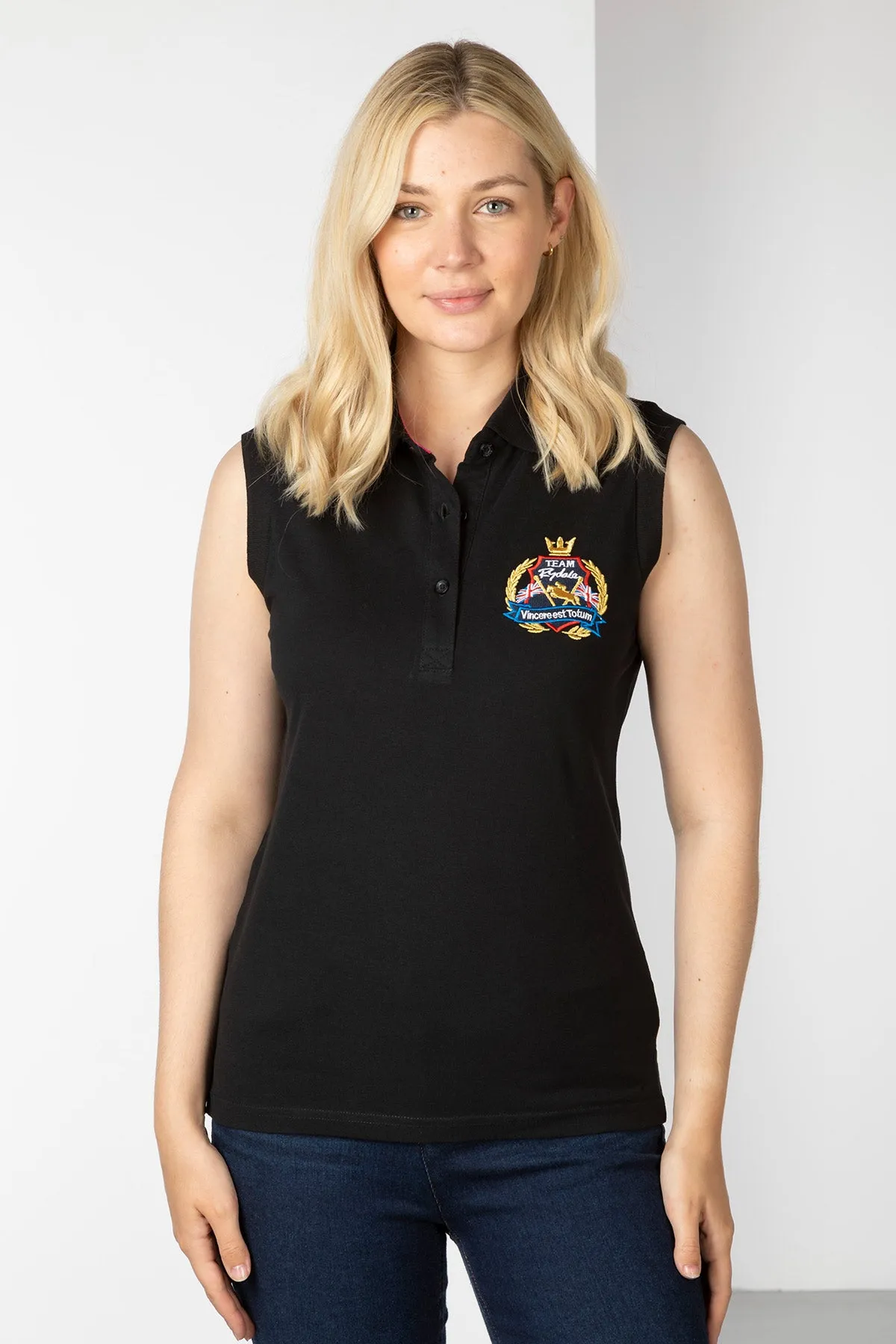 Ladies Charlie Sleeveless Polo Shirt