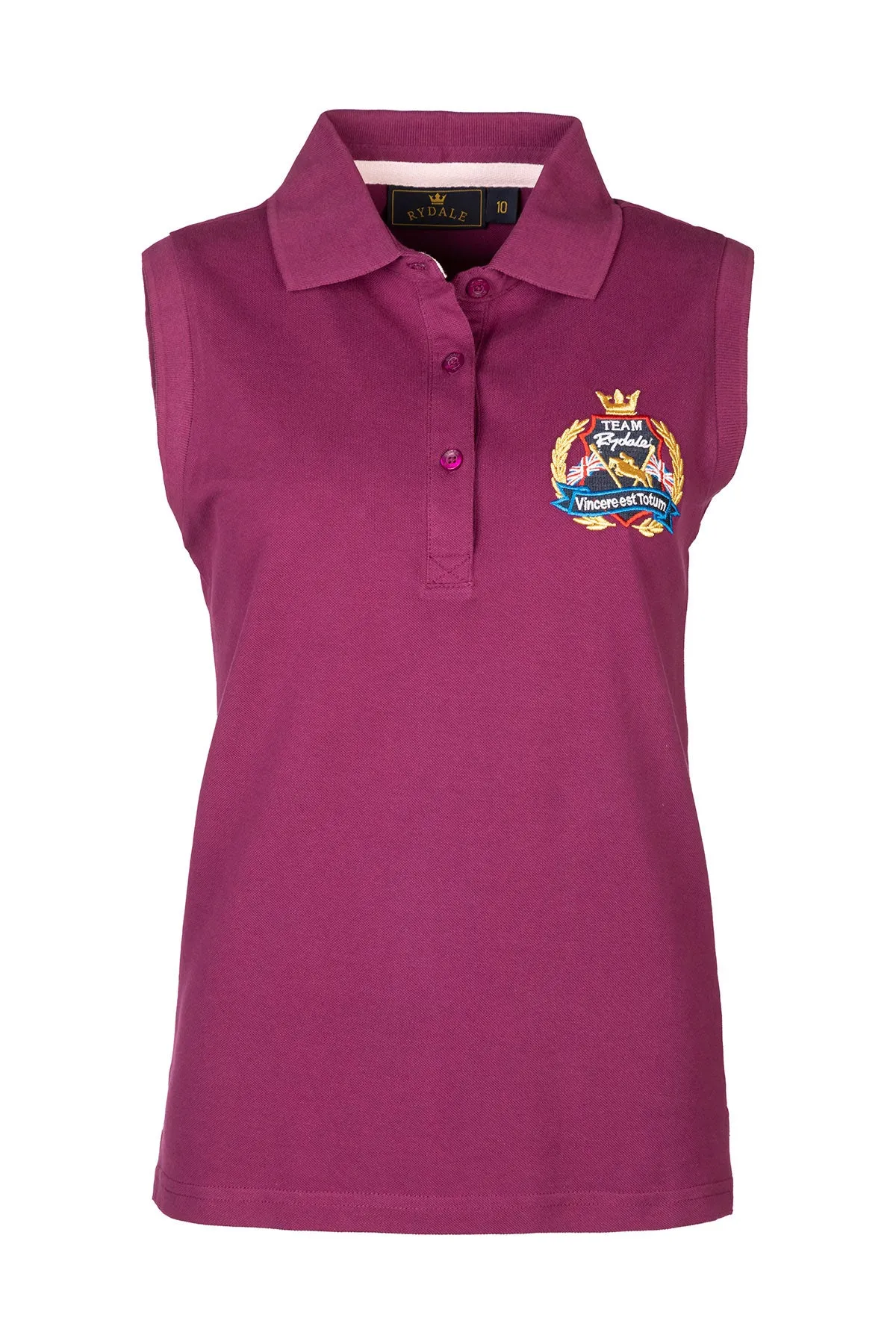 Ladies Charlie Sleeveless Polo Shirt