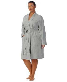 Lauren Ralph Lauren Women's Plus Size Shawl Collar Robe