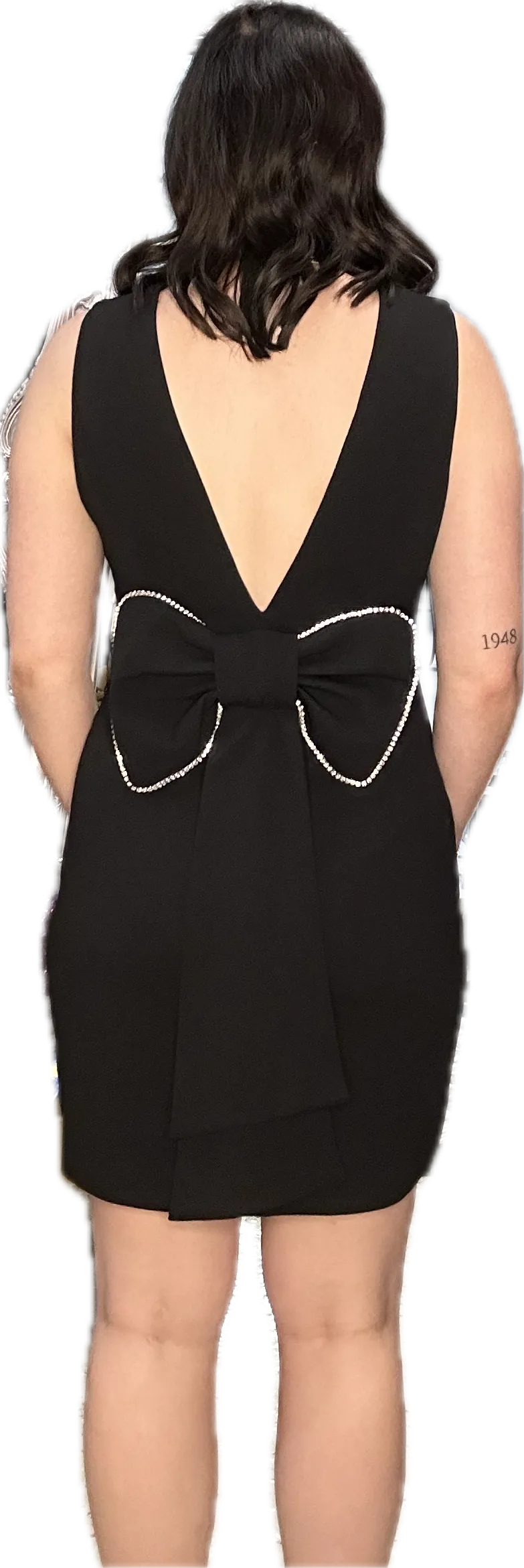 Little Black Bow Dress