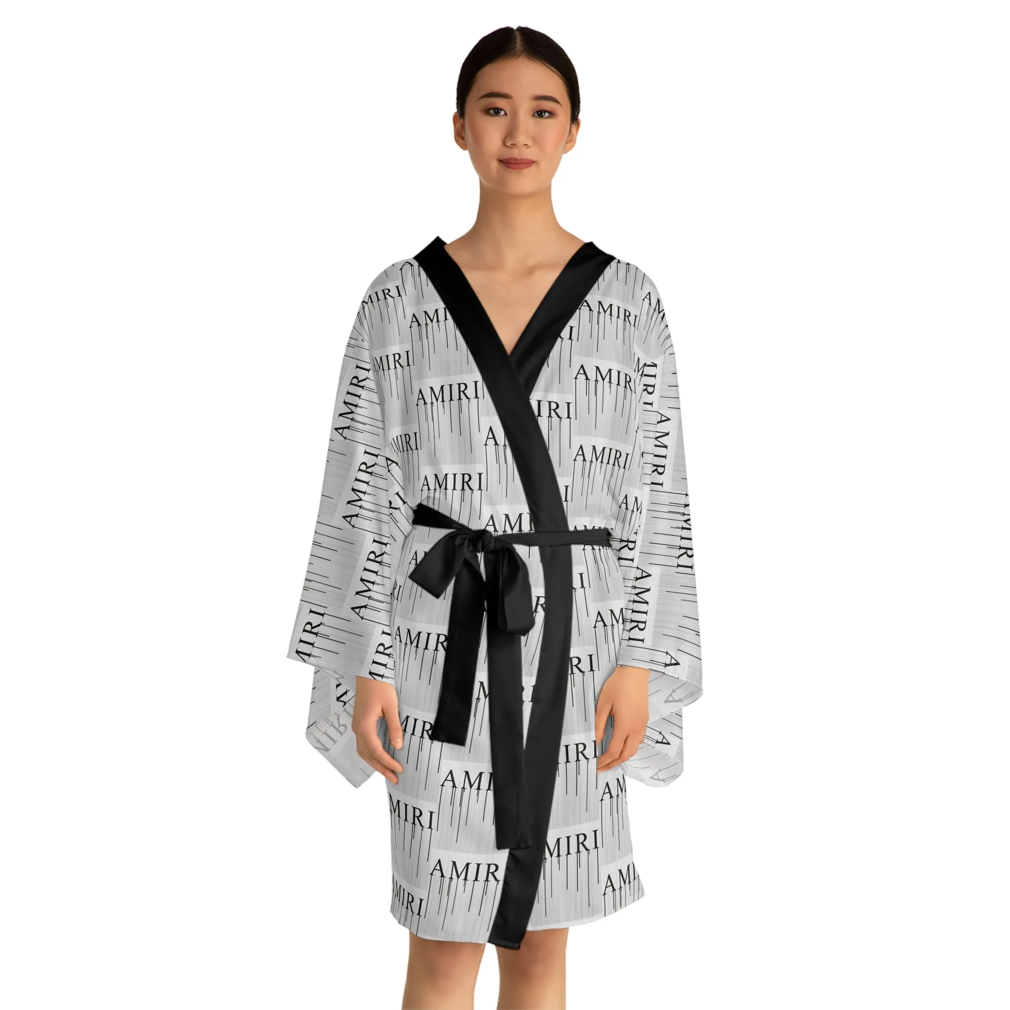 Long Sleeve Kimono Robe (AOP)