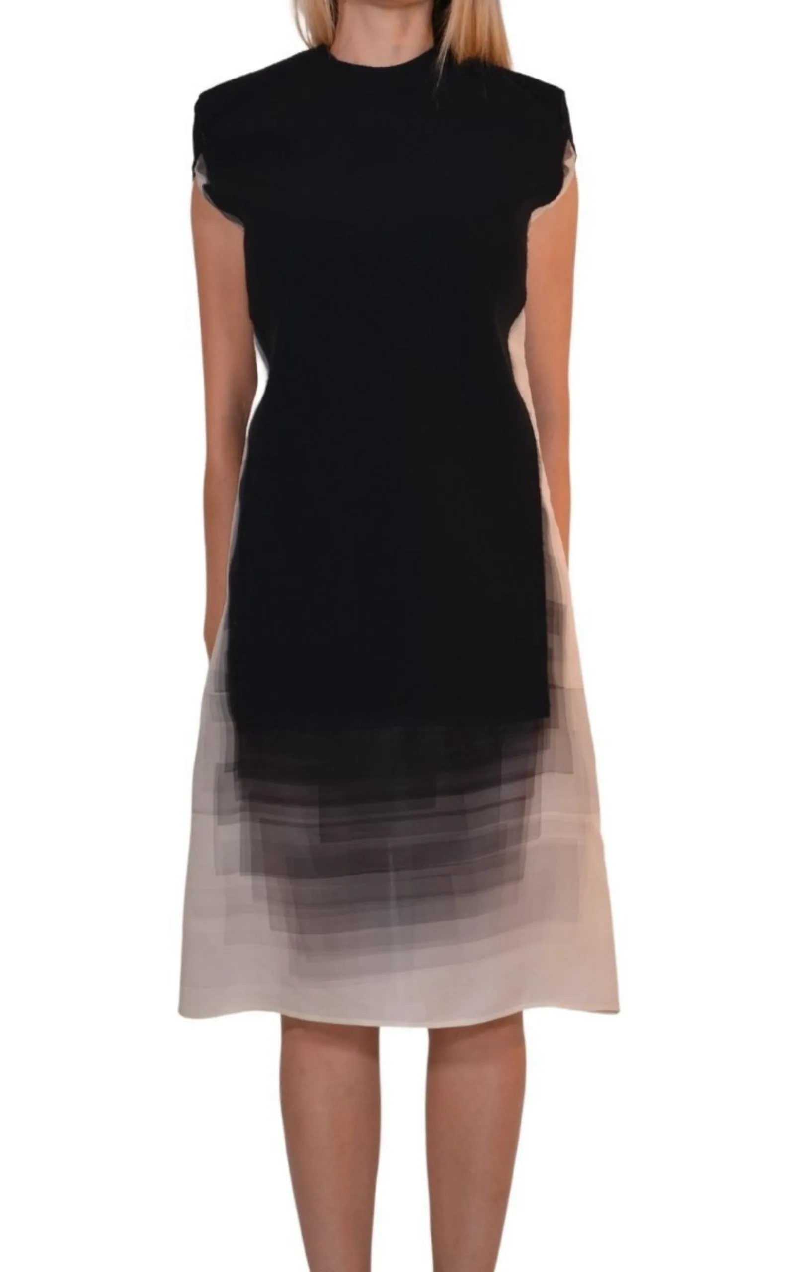 Ombre Shift Silk Blend Dress