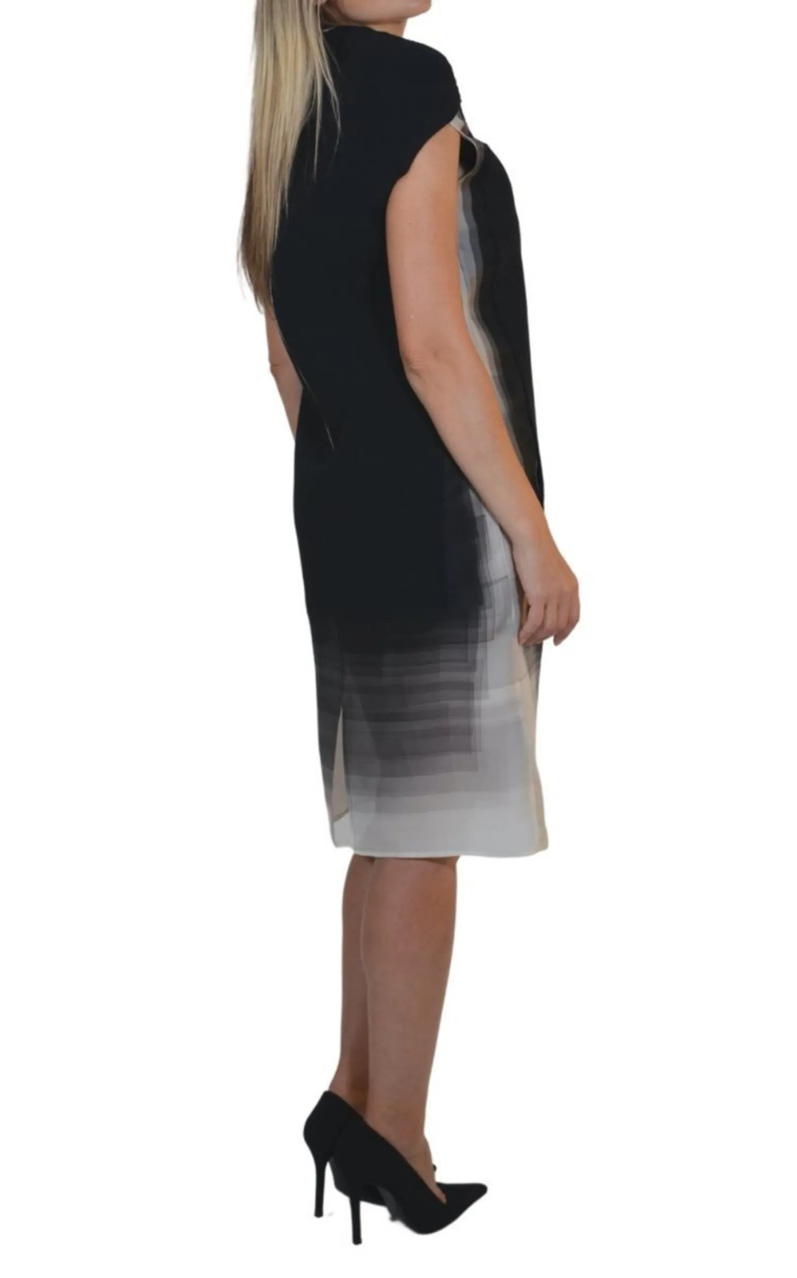 Ombre Shift Silk Blend Dress