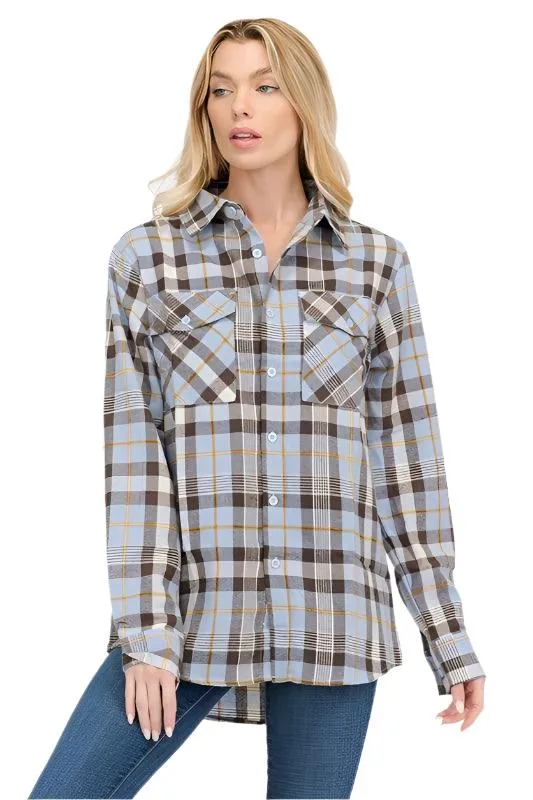 Oversized Plaid Flannel