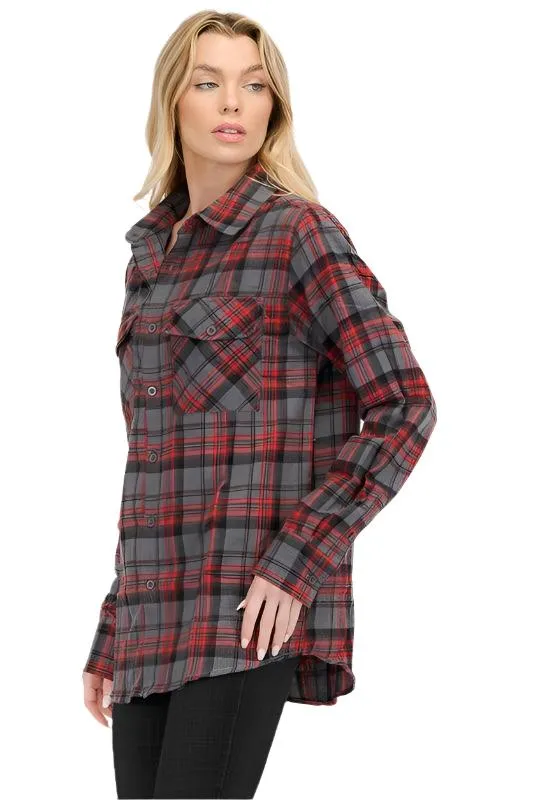 Oversized Plaid Flannel