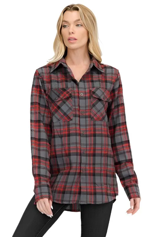 Oversized Plaid Flannel