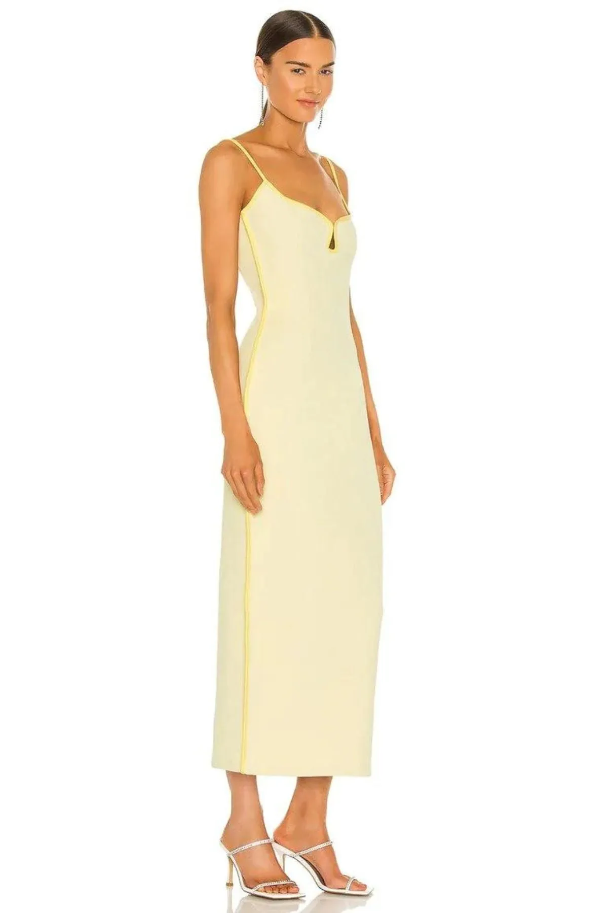 PARIS GEORGIA Marlo Dress (Yellow) - RRP $739