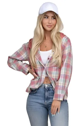 Plaid Shirt Hoodie