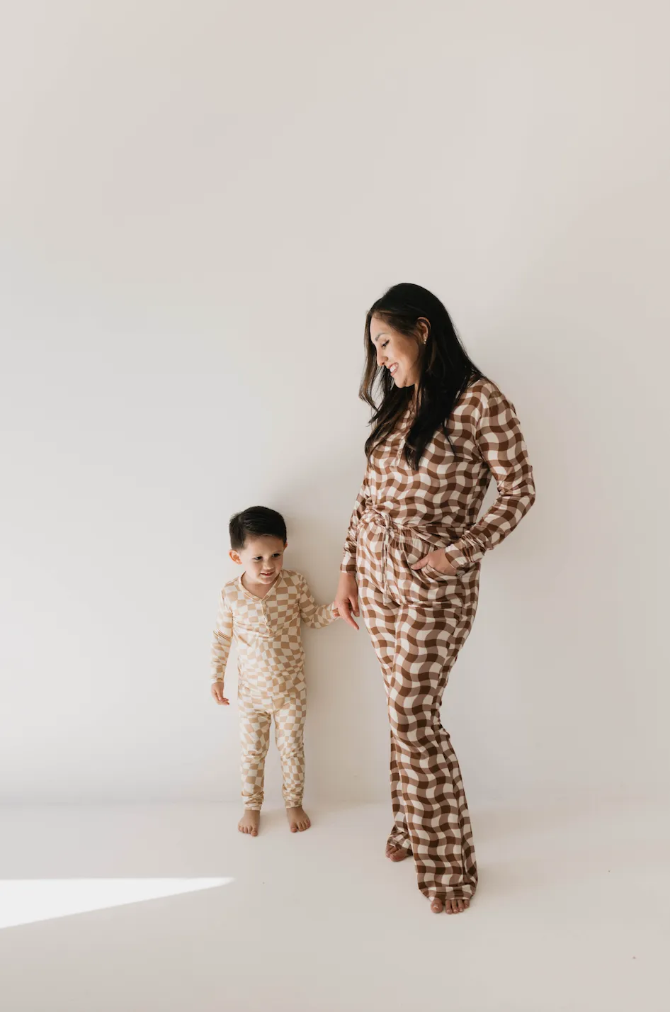 Women's Bamboo Pajamas | Groovy Gingham