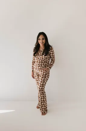 Women's Bamboo Pajamas | Groovy Gingham