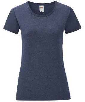 Womens iconic T | Heather Navy