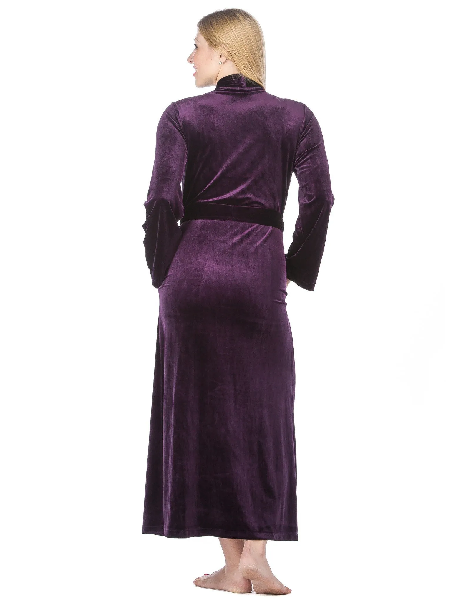 Women's Royal Velvet Robe