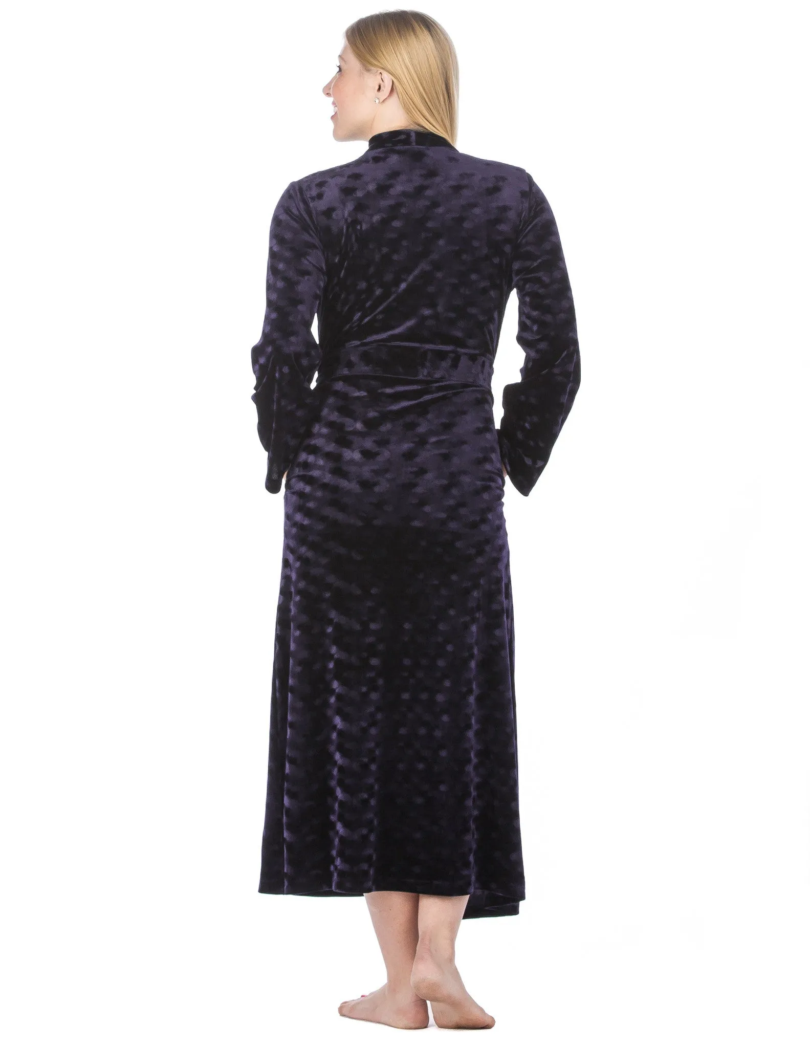 Women's Royal Velvet Robe