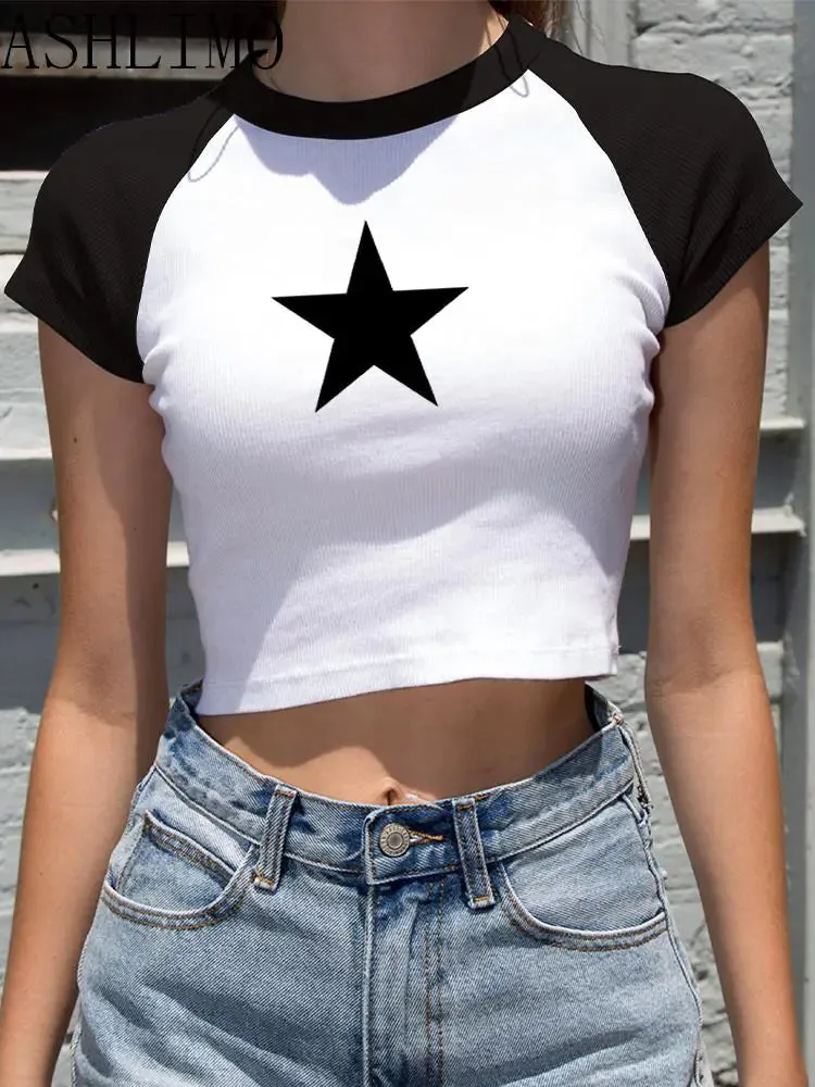 Women’s T-shirt Star Cop Tops