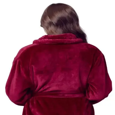 Women's Ultra Soft Fleece Bathrobe