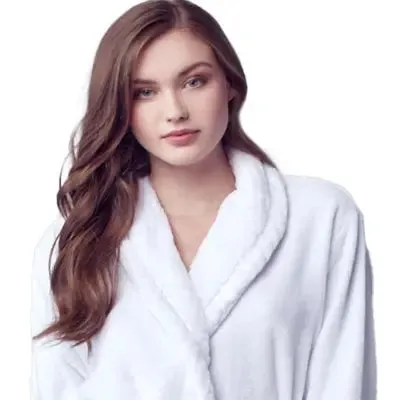 Women's Ultra Soft Fleece Bathrobe