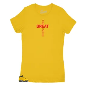 Womens -  University Gold 14 Greatness Cross Shirt